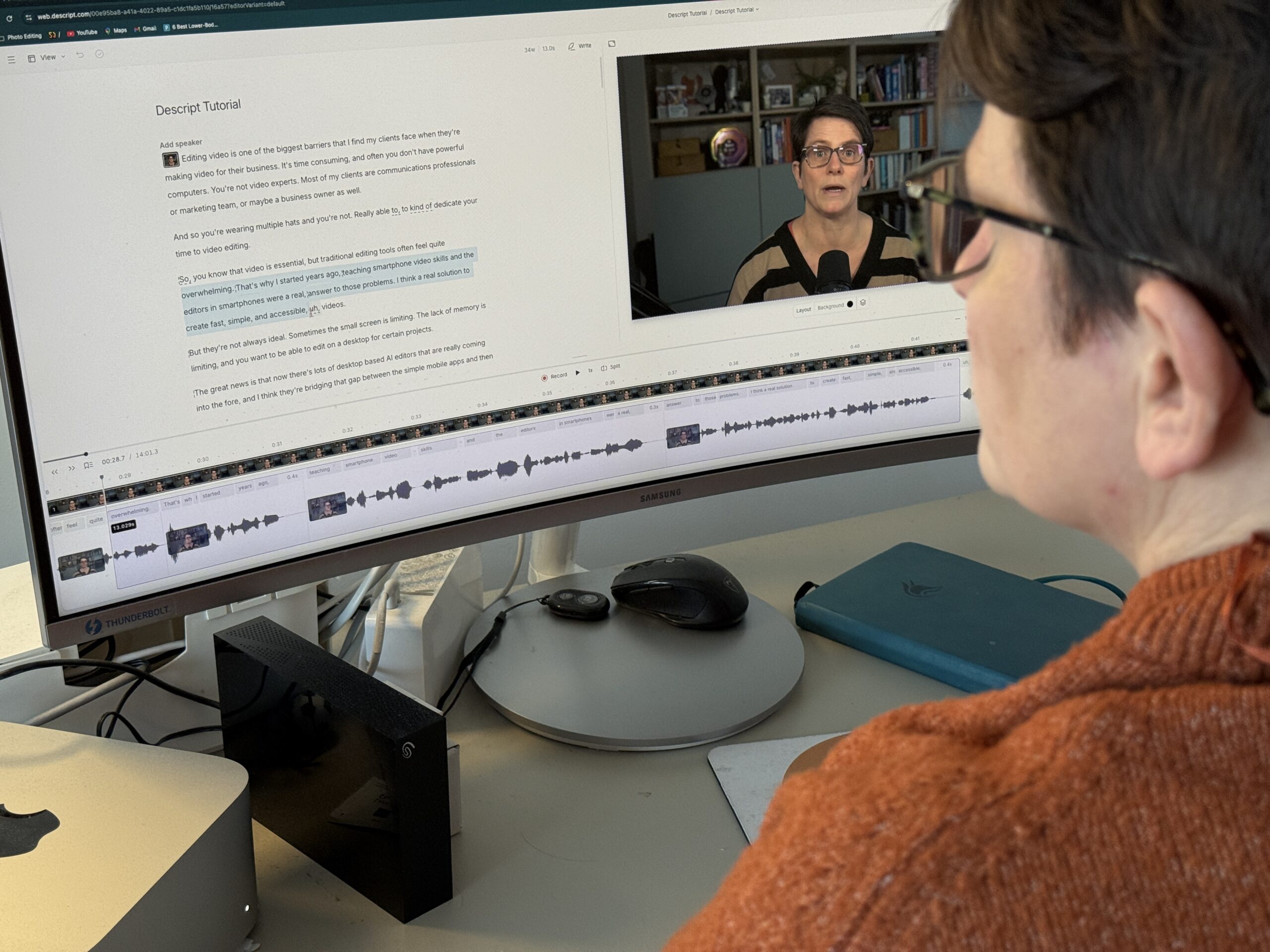 Training Editing AI Video Editing Training with Descript